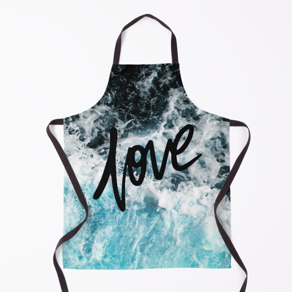 Item preview, Blue Ocean Wave Love Letters designed and sold by SpicyCherrys.