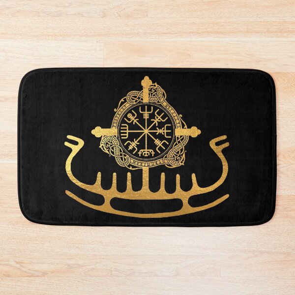 Item preview, Vegvisir; Viking Compass; Dragon Boat; designed and sold by StickerApe.