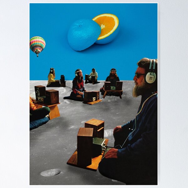 Item preview, Retro Collage Artwork designed and sold by Artisless.