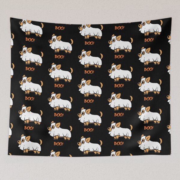 Item preview, Boo! Cute Halloween Dog Meme designed and sold by PetitePeche.