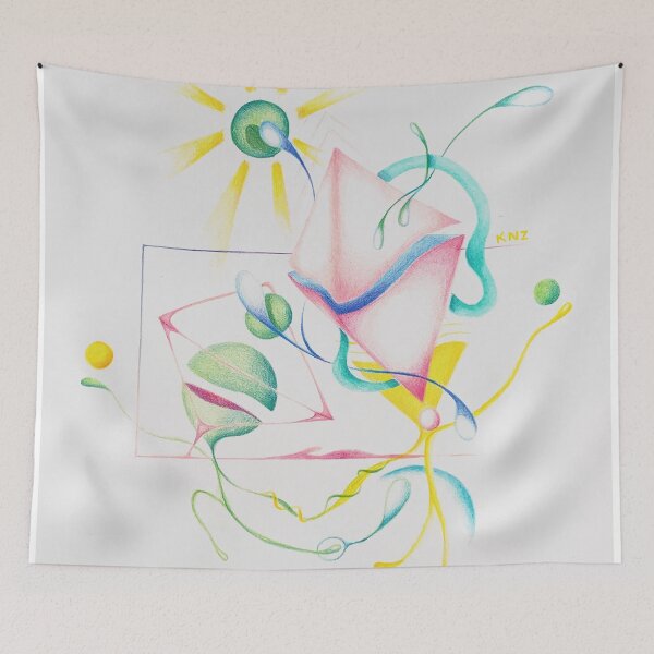 Item preview, Yellow Spectral Sun designed and sold by itsknz.