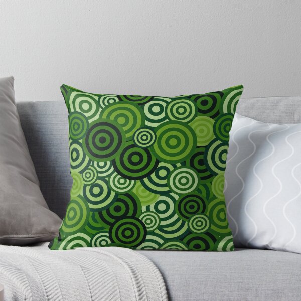 Item preview, Green Retro Spirals Pattern designed and sold by everything4eva.