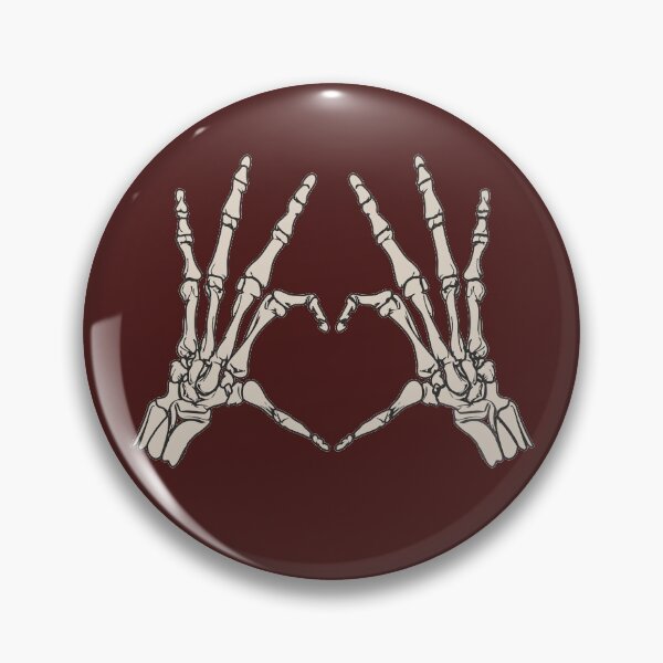Item preview, Skeleton Heart Hand Bones Love Symbol Funny Skull Halloween Costume designed and sold by alenaz.