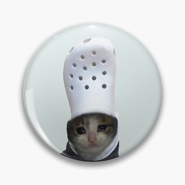 Item preview, Sad cat croc designed and sold by coa6ulasol7e.