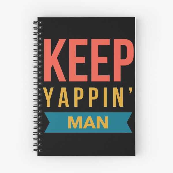 Aperçu de l'œuvre Keep yappin man créée et vendue par Romexcreative.