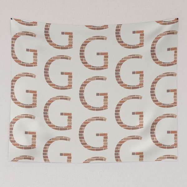 Item preview, Brick wall G letter designed and sold by EngineerGoC.