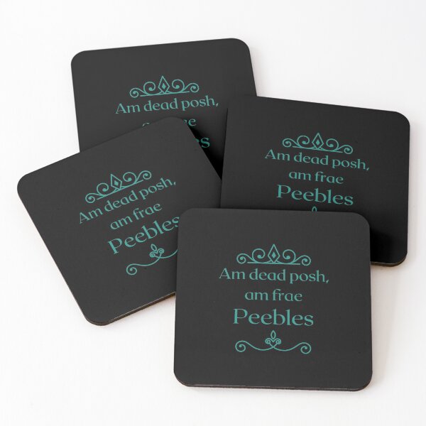 Item preview, Am dead posh, am frae Peebles  designed and sold by yourscotborders.
