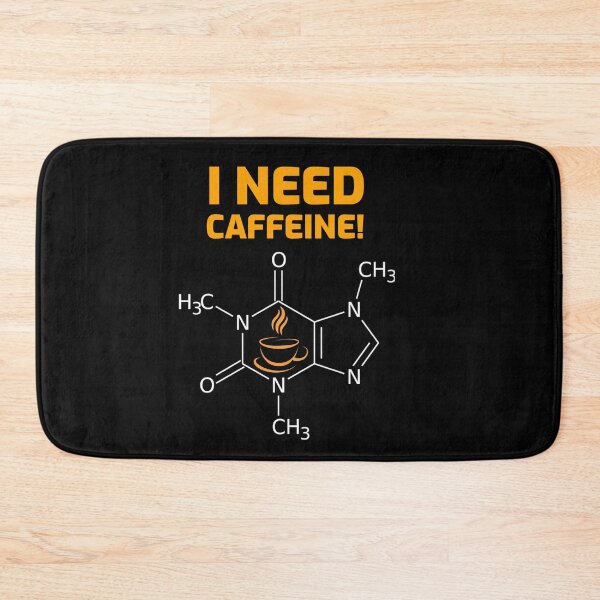 Item preview, Caffeine Molecule Structure designed and sold by clubtee.
