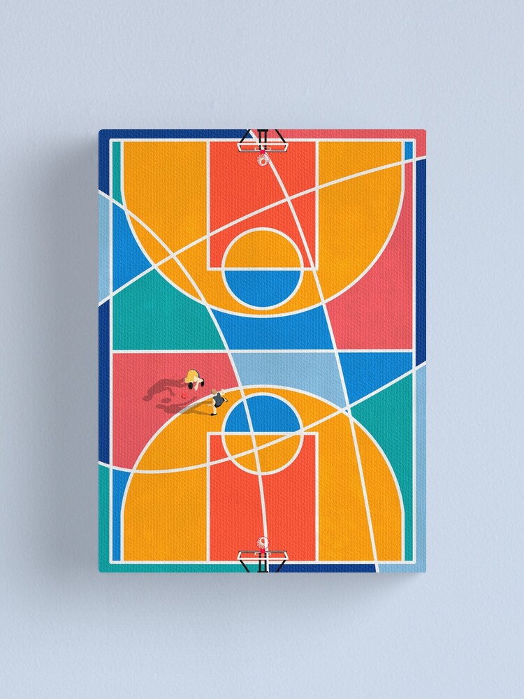 Alternate view of Shooting Hoops Canvas Print