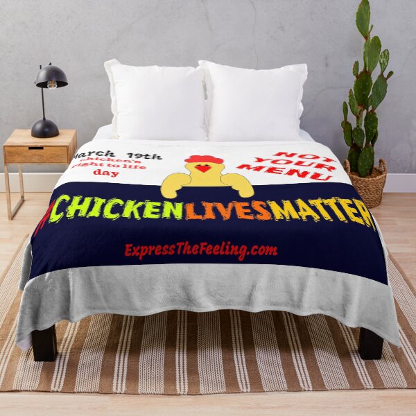 Item preview, Chicken Lives Matter - Vegetarian - Animal Lovers, Humanitarian, PETA designed and sold by ETFStore.