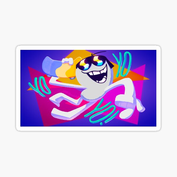 Totally TUBULAR Nine! Sticker