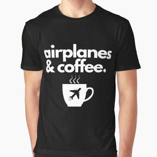 Vista previa del artículo con la obra «Aviones y café», diseñado y vendido por jetmike.