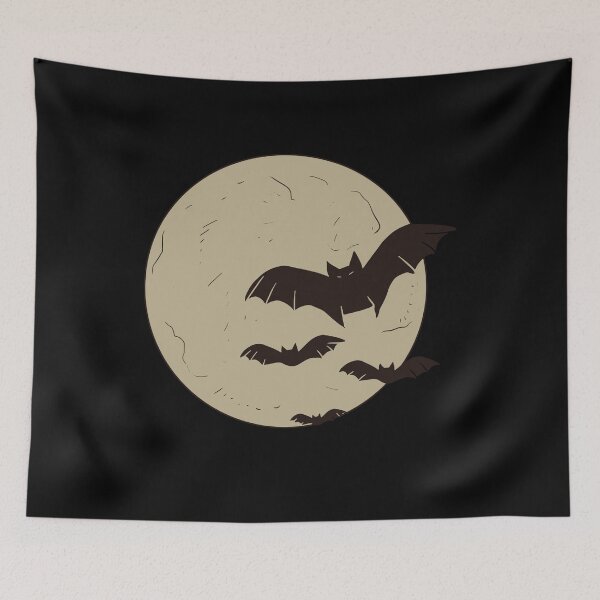 Item preview, Moon With Bats designed and sold by MonsaviFashion.