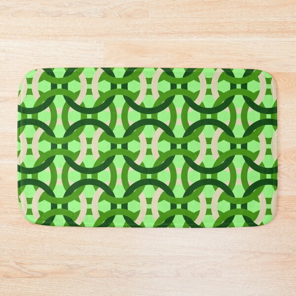 Item preview, Green Minimalist Chains Pattern designed and sold by everything4eva.