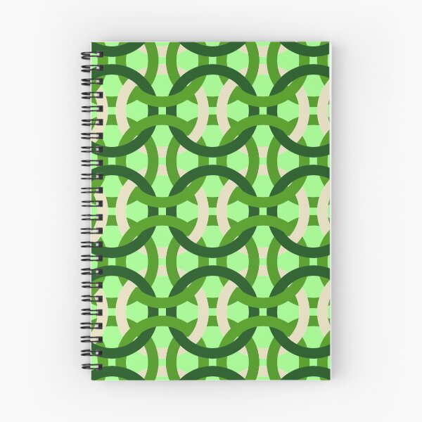 Item preview, Green Minimalist Chains Pattern designed and sold by everything4eva.