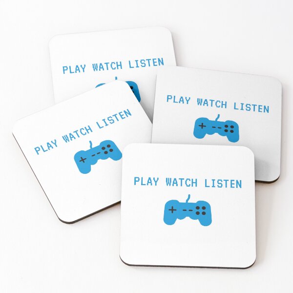 Item preview, Play Watch Listen designed and sold by Vikas Sawant.