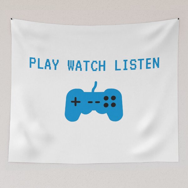 Item preview, Play Watch Listen designed and sold by Vikas Sawant.