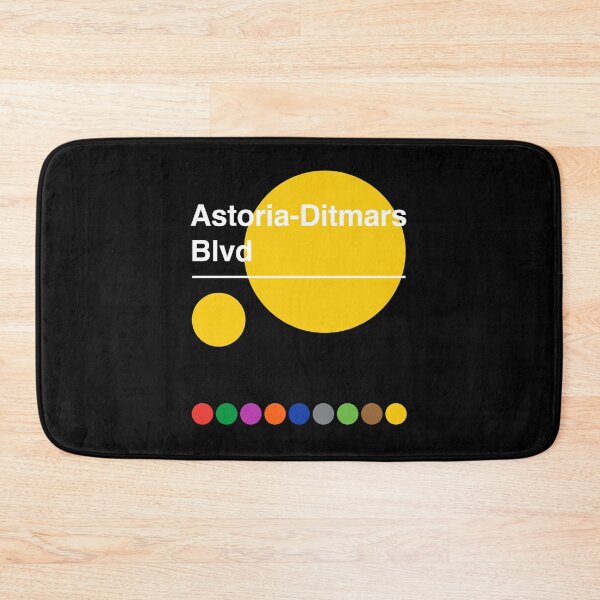 Item preview, Astoria Ditmars Blvd Queens New York City Subway designed and sold by ClickForMore.