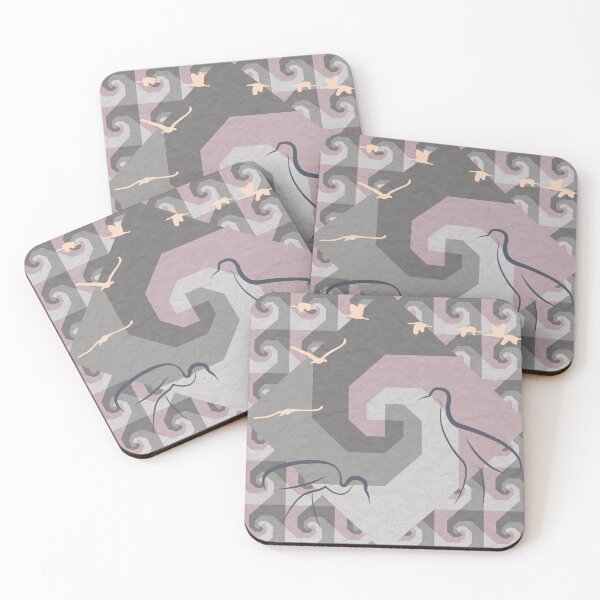 Item preview, Purple Rolling Wave Cranes designed and sold by JPuckett-Design.