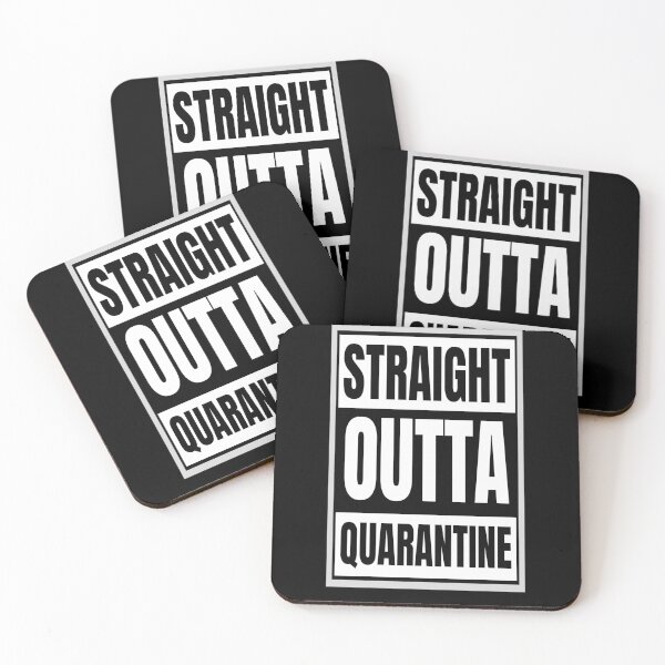 Item preview, Straight outta quarantine designed and sold by Apoorv Choudhary.