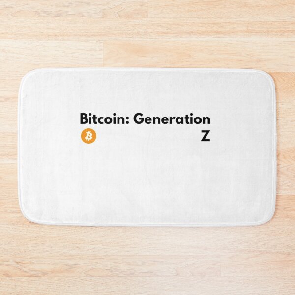 Item preview, Bitcoin Generation Z designed and sold by Bouzdesigns.