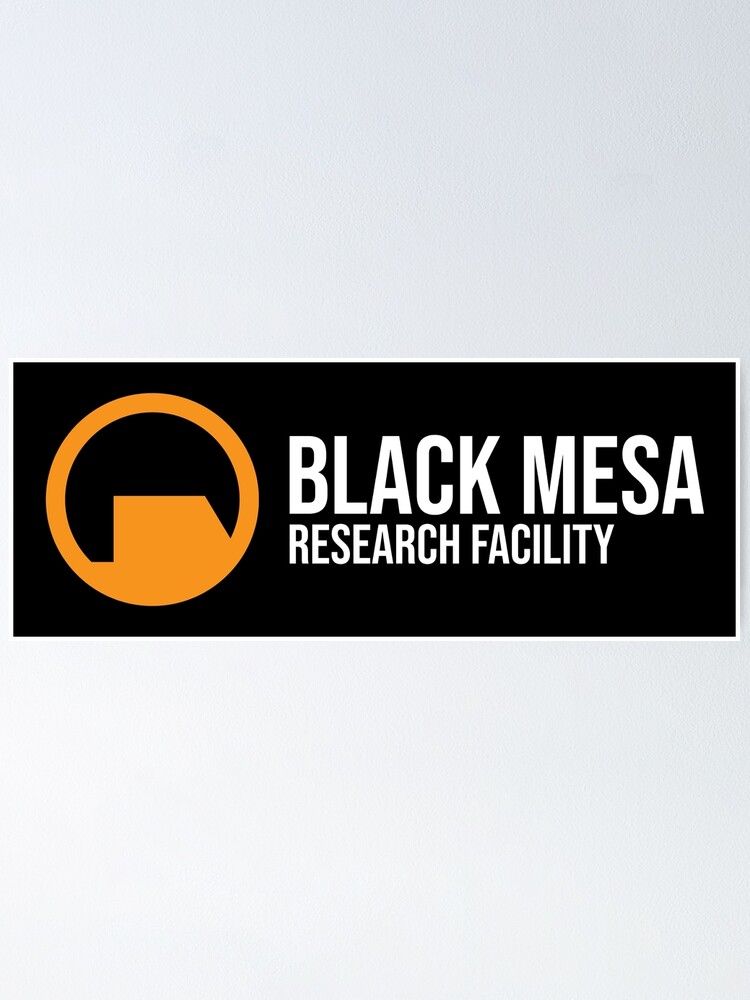 black mesa research facility poster