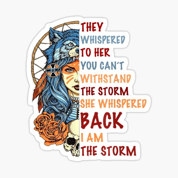 I am the storm in latin