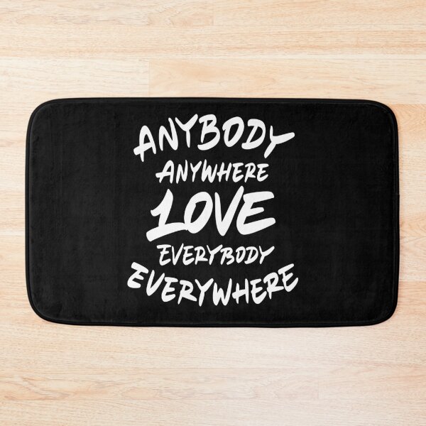 Item preview, Anybody anywhere love everybody everywhere designed and sold by Zagach Letters.
