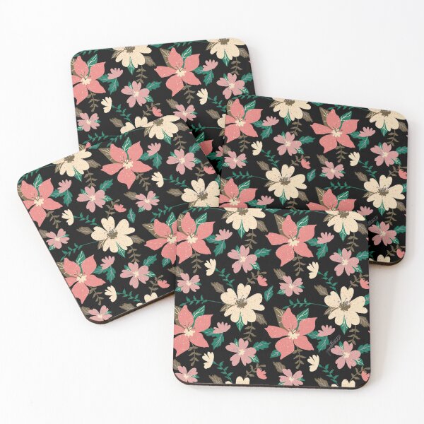 Item preview, Flowers in black designed and sold by gamimarte.