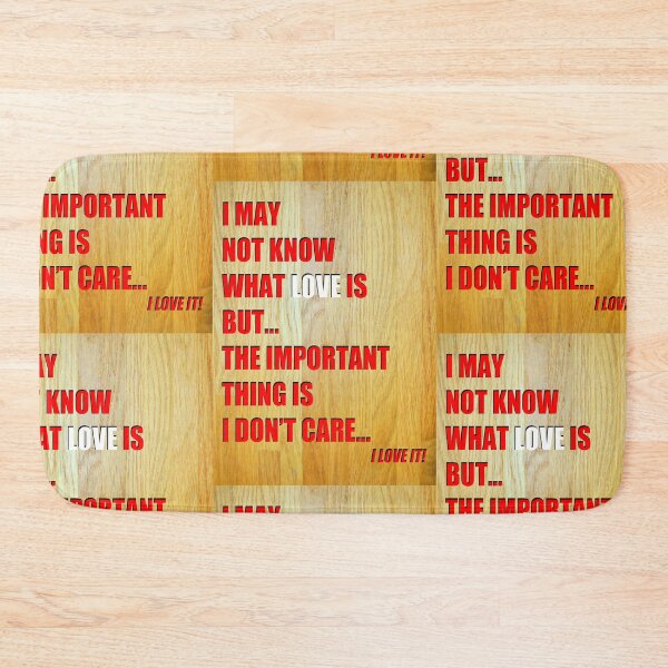 Item preview, Quote about Love on Wood designed and sold by teetata.
