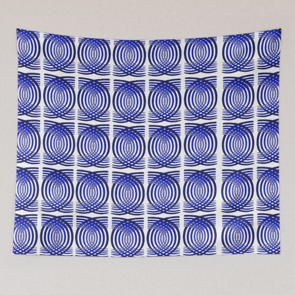 Item preview, Bear Blue Pattern II designed and sold by ErinLP.