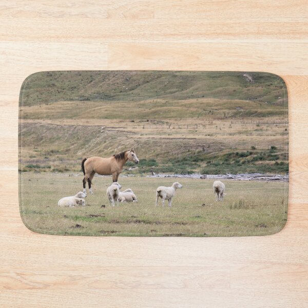 Item preview, Buckskin Horse With Sheep designed and sold by KarenWoodArt.