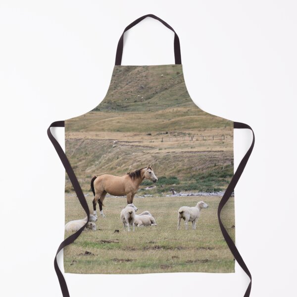 Item preview, Buckskin Horse With Sheep designed and sold by KarenWoodArt.