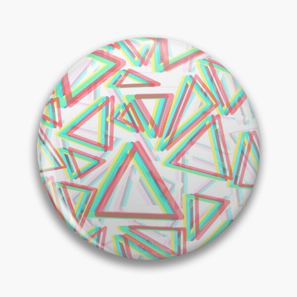 Item preview, colorful triagnles designed and sold by bunnyEmanArt.