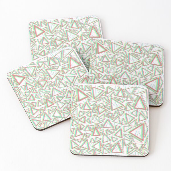 Item preview, colorful triagnles designed and sold by bunnyEmanArt.