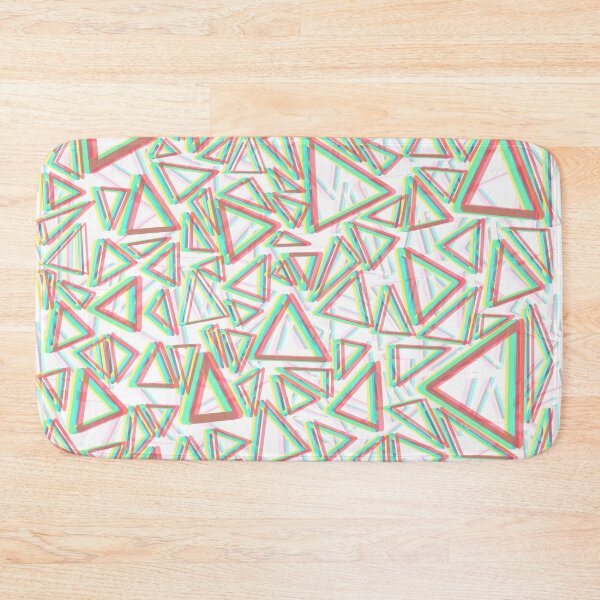 Item preview, colorful triagnles designed and sold by bunnyEmanArt.