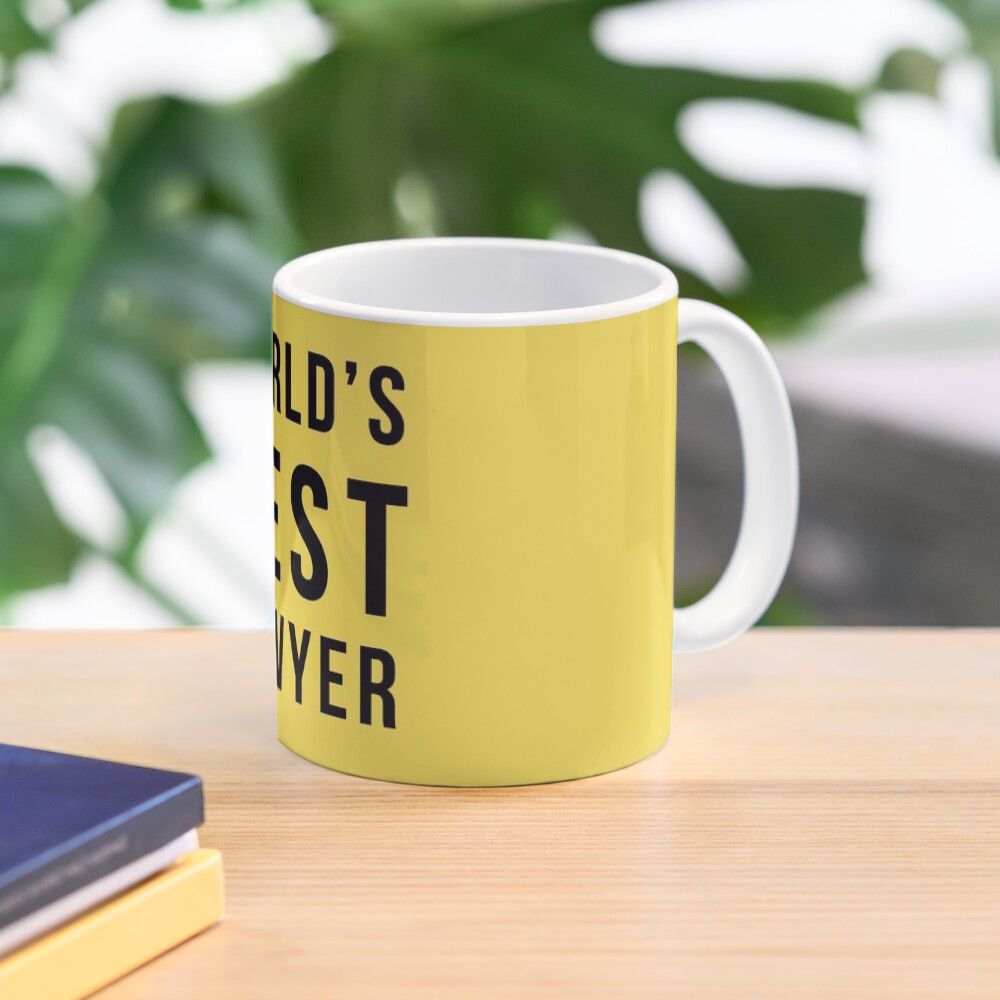World's 2nd Best Lawyer Mug