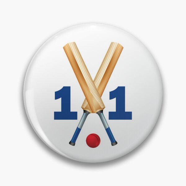 Item preview, Cricket number 11 - eleven with bats and ball designed and sold by AllShirts21.