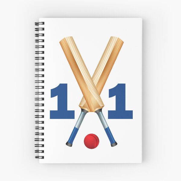 Item preview, Cricket number 11 - eleven with bats and ball designed and sold by AllShirts21.