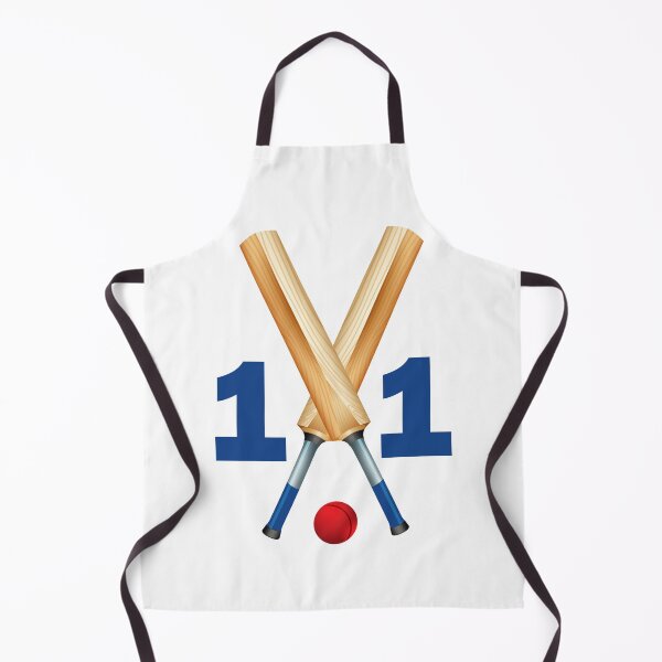 Item preview, Cricket number 11 - eleven with bats and ball designed and sold by AllShirts21.
