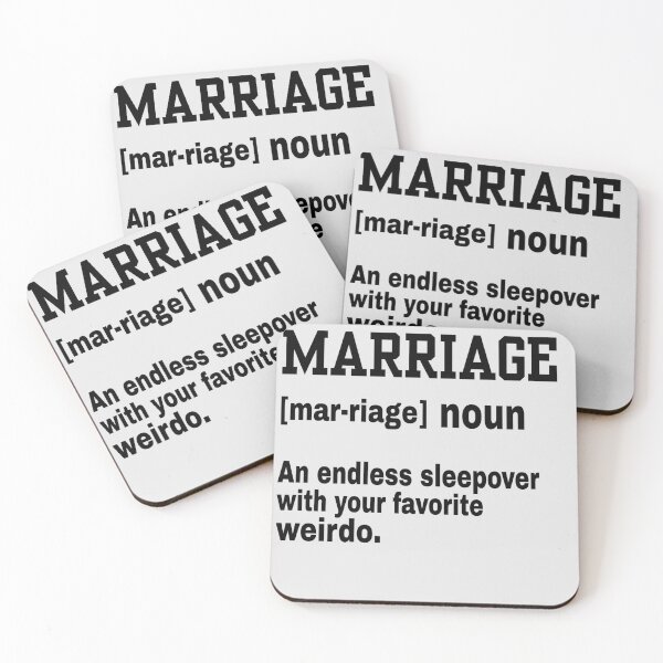 Item preview, Definition of marriage funny  designed and sold by SidTastic .