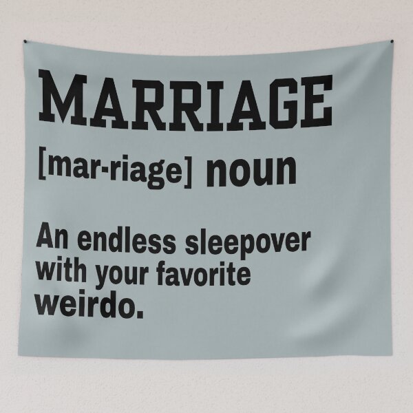 Item preview, Definition of marriage funny  designed and sold by SidTastic .