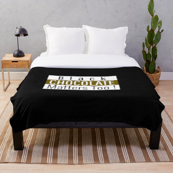 Item preview, Black Chocolate Matters Too I Love Chocolate designed and sold by InitialModel.