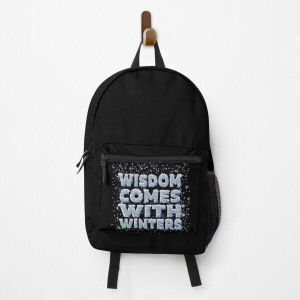 Item preview, Wisdom comes with winters.Popular phrases designed and sold by Galina Kostyaeva.