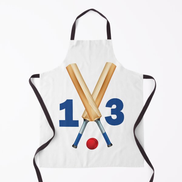 Item preview, Cricket number 13 - thirteen with bats and ball designed and sold by AllShirts21.