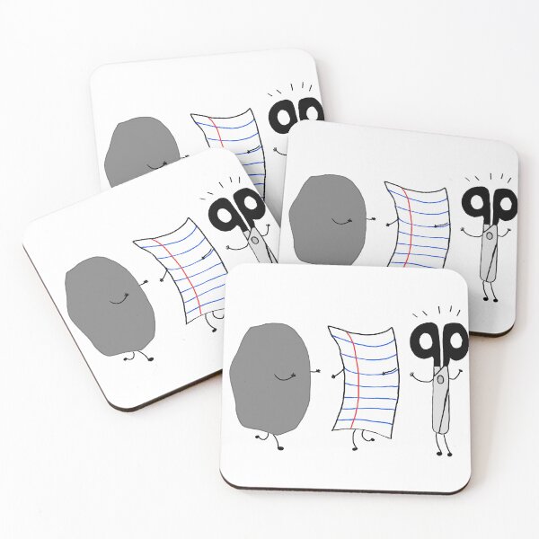 Item preview, Rock, Paper, Hugs designed and sold by MrDoodlesAU.
