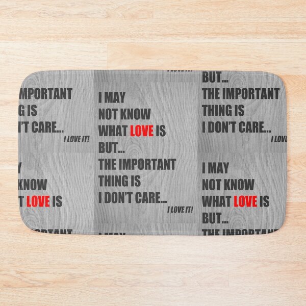 Item preview, Quote about Love on Wood B&W designed and sold by teetata.