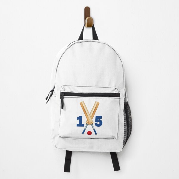 Item preview, Cricket number 15 - fifteen with bats and ball designed and sold by AllShirts21.