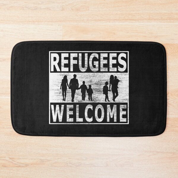 Item preview, Immigrants and Refugees are Welcome statement gift designed and sold by CareShare Design.
