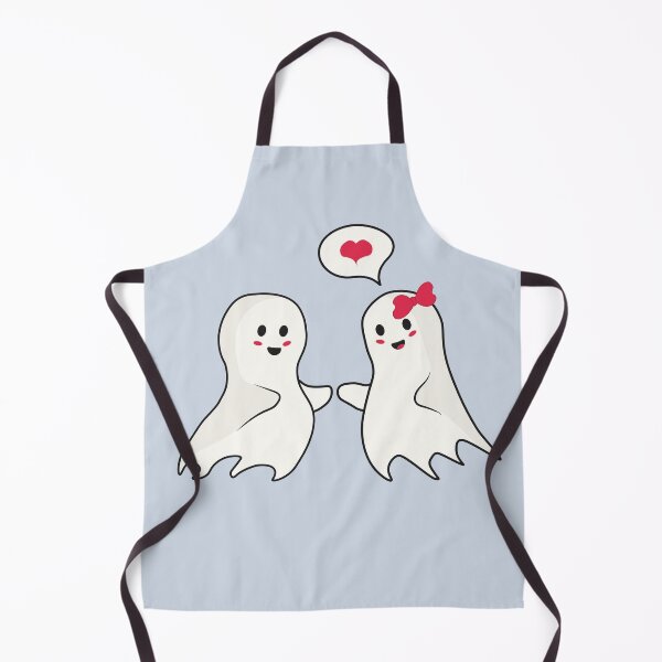 Item preview, Cute halloween ghost lovers designed and sold by vixfx.